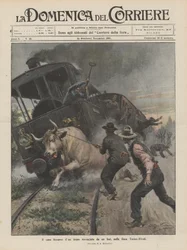 The Bizarre Case of a Train Overturned by an Ox on the Turin-Rivoli Line